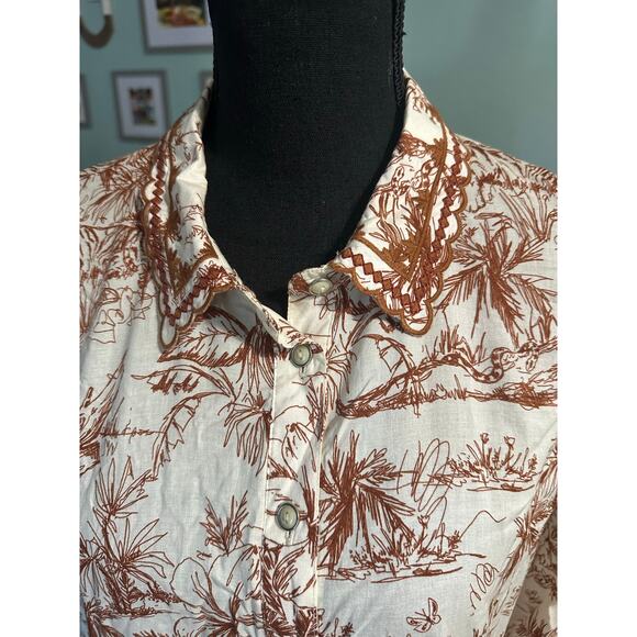 Johnny Was Jade Rho Tiered Midi Dress – Floral Boho Style, Women’s - Picture 3 of 9